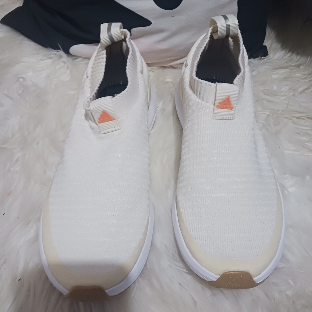 Adidas Girl white breathable sneakers - Picture 2 of 12